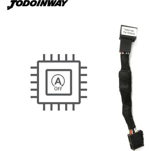 Car Plug Play Engine Start Stop For Skoda Octavia 3 MK3 Automatic Start Stop Closer System Automotive Off Device Accessories