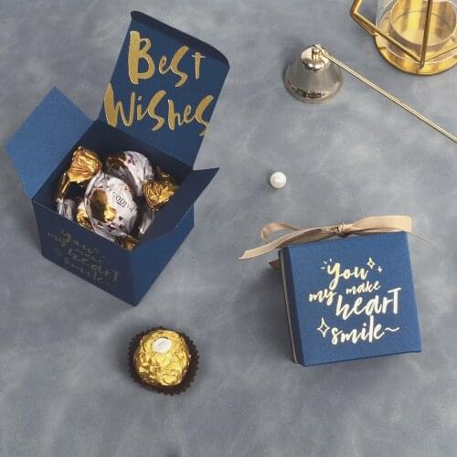 Wedding Box for Candy New Arrival Candy Gift Boxes Party Favors Gift Bags Packaging Wedding Candy Boxes for Shower Party Decor