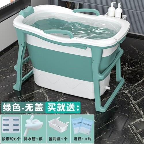Bath bucket adults children Can adjust the height Small bathtub bath tub portable bathroom shower chair folding multi-function