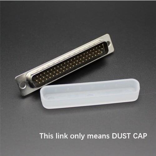 100pcs DB62 PIN three row male dust cover VGA pin connector D-sub anti crush anti oxidation plug protective cap free shipping