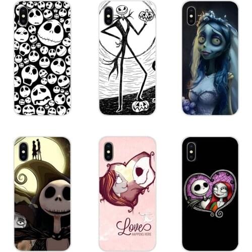 Accessories Phone Shell Covers jack skellington For Xiaomi Redmi Note 3 4 5 6 7 8 Pro Mi Max Mix 2 3 2S Pocophone F1