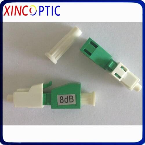 Attenuator 3dB 5dB 7dB 10dB LC/APC Fiber Optic Attenuator Plug-In Connector Single Mode Fixed Optical Application