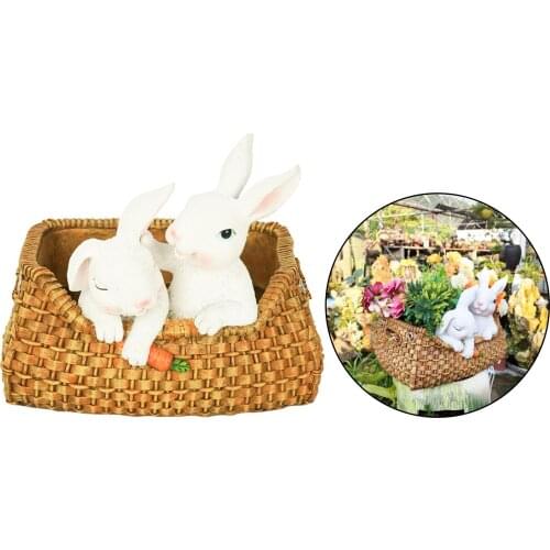 Succulent Planter Rabbit Shaped Flowerpot Plant Pot Cartoon Flower Container