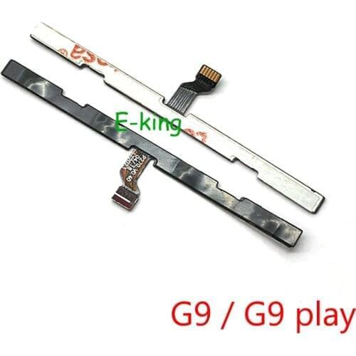 For Motorola Moto E7 Plus G9 G9 Play Plus Power On Off Volume Switch Side Button Key Flex Cable