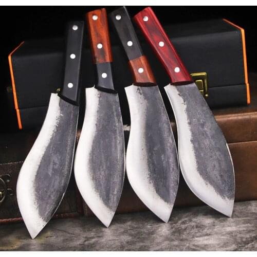 Hand forged and thickened multi-functional household bone cutter meat cutter bone cutter bush cutter household tree cutter