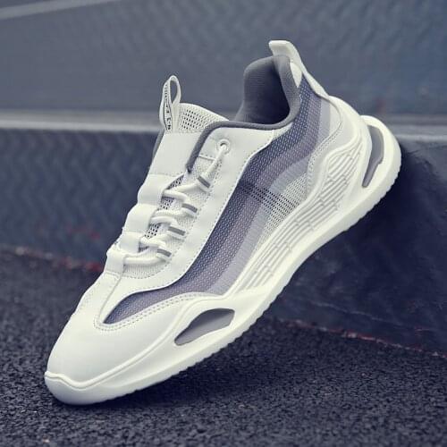 New Mesh Men Casual Shoes Comfortable Men Shoes Lightweight Breathable Walking Sneakers Tenis Feminino Zapatos Big Size