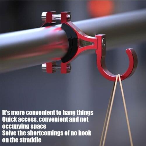 Motorcycle Electric Vehicle Bike Hanging Hook Free Punch Multi-purpose Aluminum Alloy Hook Bike Helmet Hook