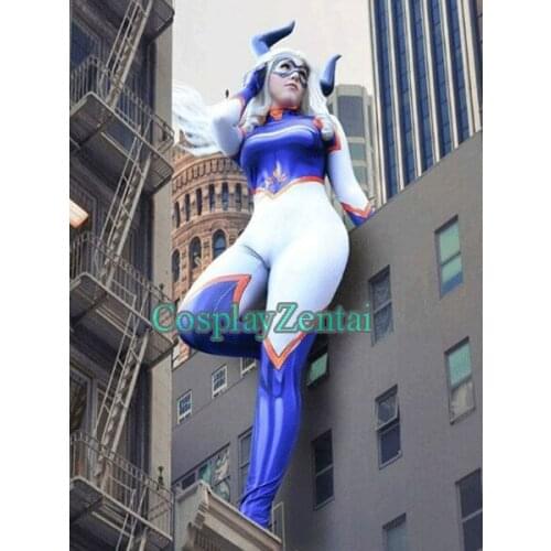 Mt. Lady Cosplay Costume 3D Spandex Zentai Bodysuit halloween costumes for woman