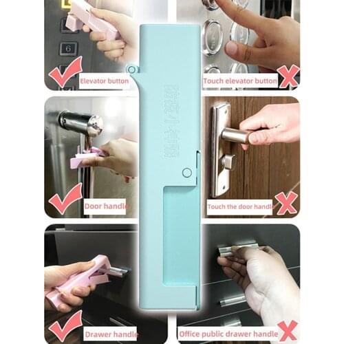 No Touch Portable Anti Bacteriaed Elevator Button Drawer Door Handle Assistant Open The Door And Press Elevator