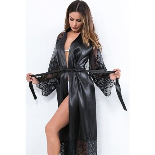 New Hot Sexy Lingerie Robe Dress Women Porno Lingerie Sexy Hot Erotic Underwear Plus Size Nightwear Sex Costumes Exotic Apparel
