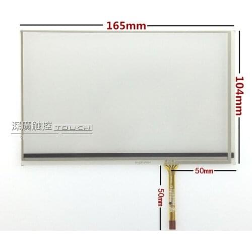 New 7 Inch Touch Screen AT070TN83 V.1 vehicle DVD navigation screen 7.1 inch touch screen 165*104