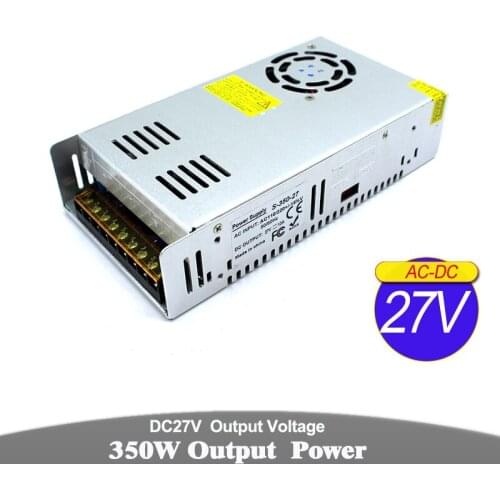 Variable DC Power Supply 27V 13A 350W Driver Transformer AC To DC27V Power Adapter For Lighting stepper Motor CNC Router