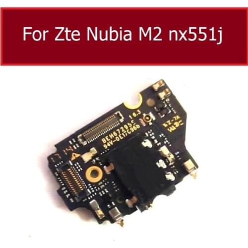Earphone Audio Jack Port Board For ZTE Nubia M2 NX551J Headphone Port Connector Module Board Repair Replacement Parts
