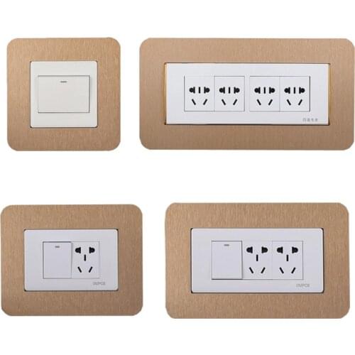 Simple DIY Light Switch Stickers Switch Cover Fashion Home Room Landscaping Decoration Creative Wall Resin Light Sticker Decor