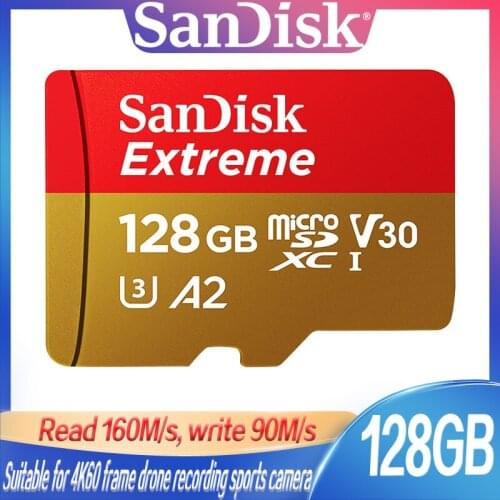 SanDisk Micro SD Card A2 128GB Read Speed 160M/s Memory Card 32G UHS-I TF Card U3 V30 1TB 512G 256G 64G 400G 4K Extreme Micro SD