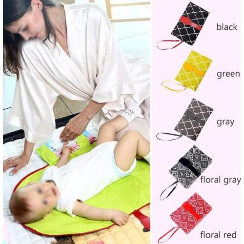 Waterproof Baby Changing Mat sheet Portable Diaper Changing Pad Travel Table Changing Station Kit Diaper Clutch Care Products