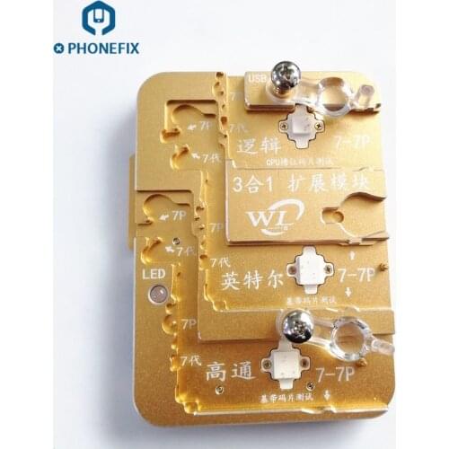 PHONEFIX WL EEPROM High Speed CHIP IMEI Programmer for iPhone 6 6S 6SP 7 7P Plus Logic Board Baseband Reading Rewriting Fixture