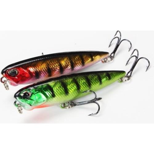 1Pcs 5.5g 6.5cm Trembling and Water Surface Little Mino Fishing Lures Jerkbait VIB Wobblers Deep Dive Sea Ocean Artificial Bait