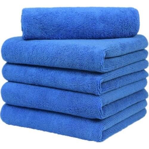 6 professional quality microfiber towels for home, kitchen, windows, car washing, drying and car details, (30cm x 60cm)