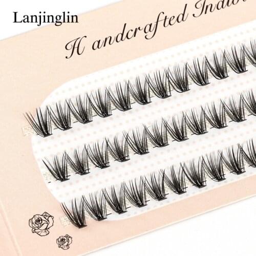 60 Bundles Faux Lash Individual Eyelash Extension Lashes Maquiagem Cilios for Professionals Soft Natural Eyelash Extension Tools