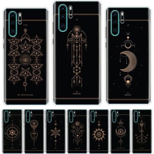 Death Tarot Card Phone Case For Huawei Honor Y5 Y6 Y7 Y9 Y9 9 10 20 Lite Pro 7A 7X 8S 8X 8A 9X 1020i 2019 Cover Shell Coque