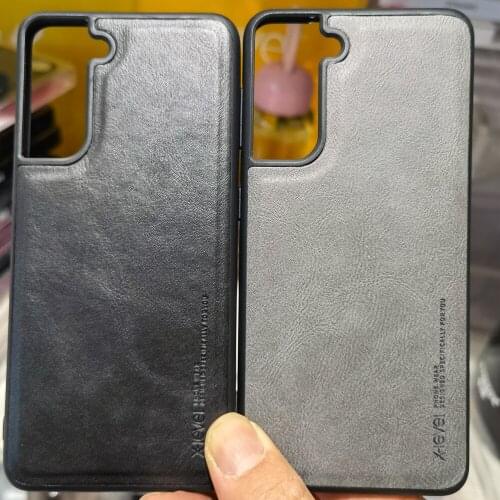 X-Level Case For Samsung Galaxy S21 Ultra Retro X Level Matte Frosted Leather Back Protective Cover Shell For S21 Plus