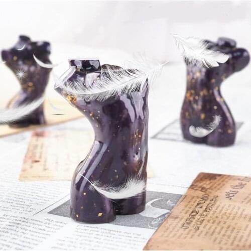 DIY Human Body Silicone Mold Epoxy Resin Art Home Decor Female Body Silicone Molds for Hand Craft Jewelry Acessories Tools