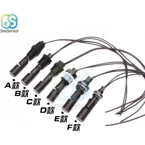 Horizontal Float Sensor Switch Side Mount Liquid Water Level Sensor Controller Automatic Water Pump Controller Tank Pool 220V