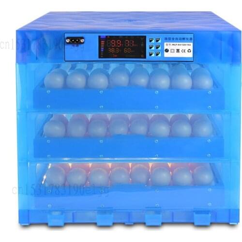 Incubator Fully Automatic Egg Incubator Small Household Incubator 64 Chicken Duck Goose Intelligent Incubator