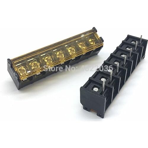5pcs HB-9500 Lid Barrier Terminal 9.5MM High Current Connectors Blocks 2p/3p/4p/5p/6p/7p/8p/9p/10p with Cover