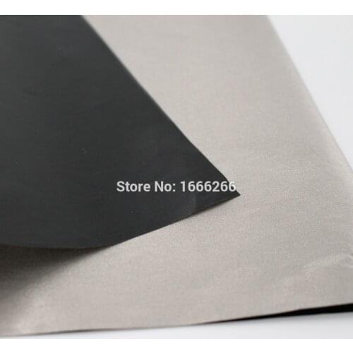 RFID Shielding Material for wallets Nickel Copper Radiation Proof Conductive Fabrics Samples 4pcs A4 size