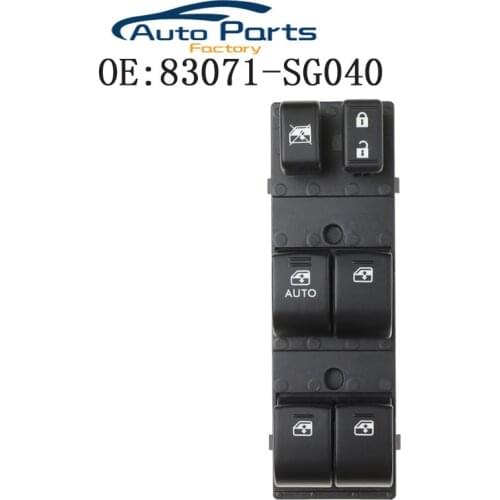 New Front Left Electric Power Window Control Switch For Subaru Forester S12 2.0 2013 83071-SG040 83071SG040