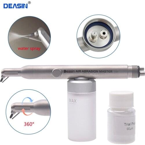 Dental Alumina Air Abrasion Polisher Microetcher Sandblasting Sandblaster with water spray teeth whitening cleaning pen