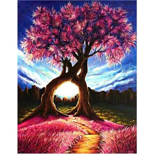 Full Square 5D DIY Beautiful"Wonderland Scenic" Embroidery Cross Stitch Rhinestone Mosaic Diamond Painting Decoration FC866