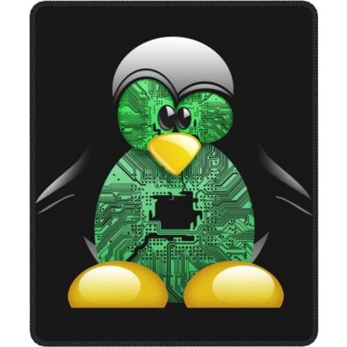 Linux Tux Amazing Mouse Pad Programmer Developer Geek Nerd Non-Slip Desk Mat Pads Natural Rubber Computer Keyboard Desk Pad