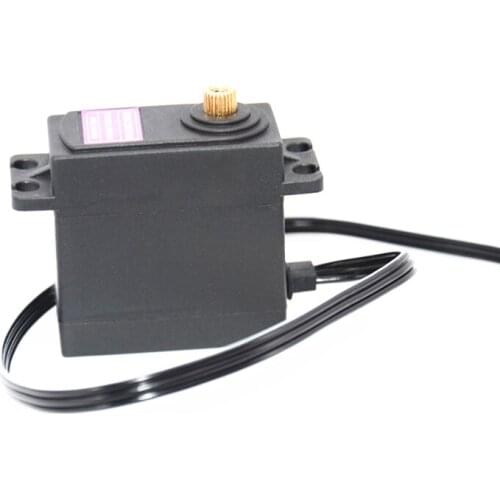 QYRC CNC metal steering gear 20/25kg Programmable high torque digital servo for RC car RC boat robot RC model