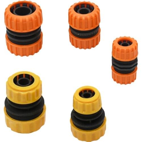 Garden Hose 1/2 3/4 1Inch Repair Quick Connector 16mm 20mm 33mm Reducing Connector Water Tube Joints For Drip Irrigation 1PC