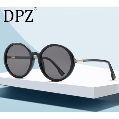 DPZ 2020 NEW Round men Sunglasses Luxury Brand Designer ditaeds Sun Glasses for Women Female Eyewear UV400 de sol 2086