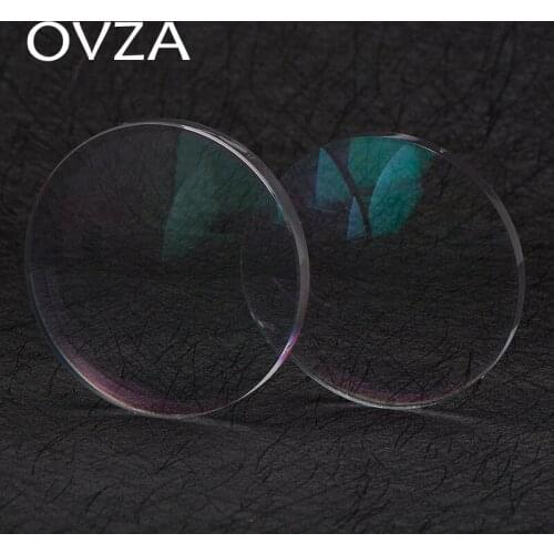 OVZA 1.67 Ultra - Thin Scratch - Resistant Aspheric Resin Lens Plus Film Plus Hard Prescription Lenses Radiation Myopia Glasses