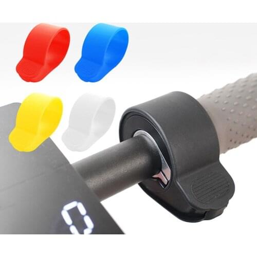 1pc Universal Protective Cover Handlebar Finger Dial Cover Silicone Sleeve Case For Xiaomi-M365 / Ninebot Electric Scooter