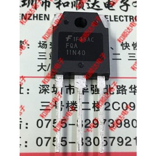 10pcs/lot FQA11N40 New Spot TO-3P 400V 11.8A