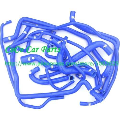 15pcs/kit Silicone Hose Kit For RENAULT 5GT R5 TURBO 1985-1991 Coolant Silicone Radiator Hose 5 Years Warranty