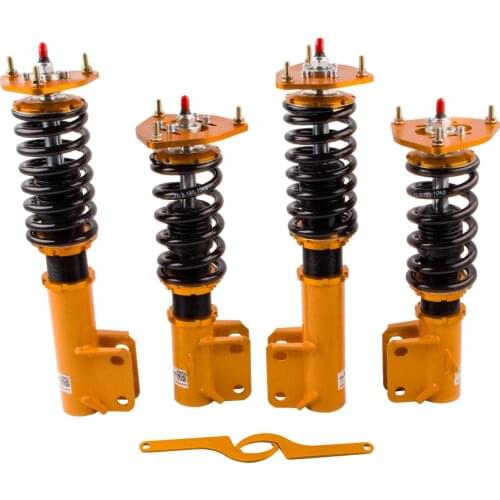 24 Steps Adjustable Coilover Suspension Strut For Subaru Impreza WRX GC8 1993-2001 Shock Absorber