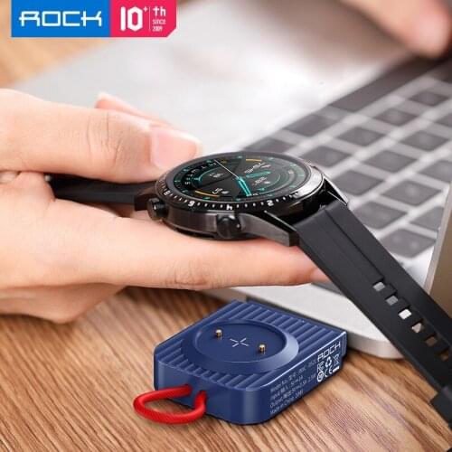 For Huawei Watch GT1 GT2 Honor Magic Magetic Wireless Charger Portable Type-C Fast Charge Wireless Charger Dock For Watch ROCK