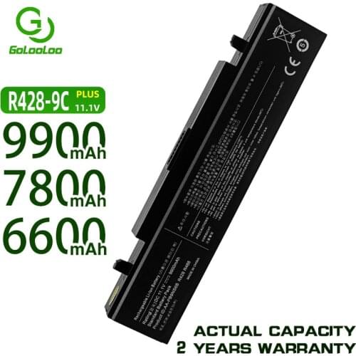 Golooloo 9 cells Battery for Samsung AA-PB9NC6B RV520 AA PB9NC6B AA-PB9NS6W NP300E5A RF511 R425 R519 R468 RV428 RC530 np355v5c