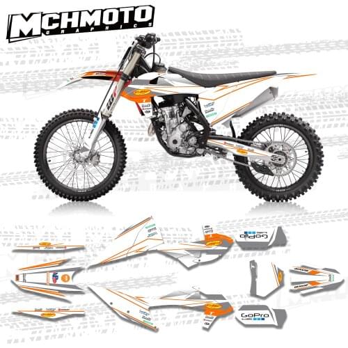 MCHMFG Motorcycle Team Graphic Decals Stickers DECO Dekor For KTM EXC EXCF XC XCF 2020 2021 SX SXF 2019-2021 125 200 250 300 350