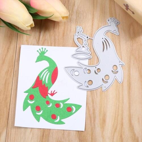 Beautiful peacock Metal Cutting Dies For DIY Scrapbooking Decorative and Card Making Embossing Craft New