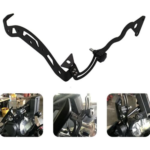Motorcycle Adjustable Windshield Brackets Spoiler Airflow Windscreen Clamps Holder Clip On for BMW R1250GS R1200GS LC ADV