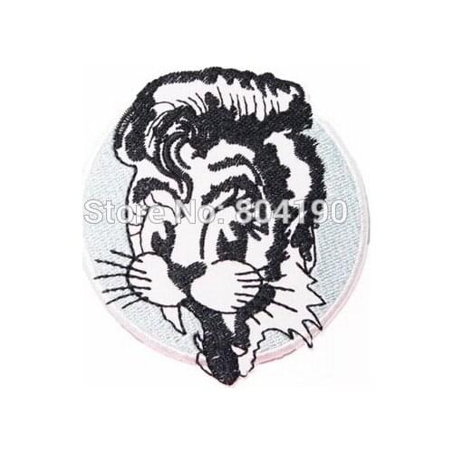 3" Cat Punk Rock Embroidered NEW IRON ON SEW ON Patch Heavy Metal Wholesale