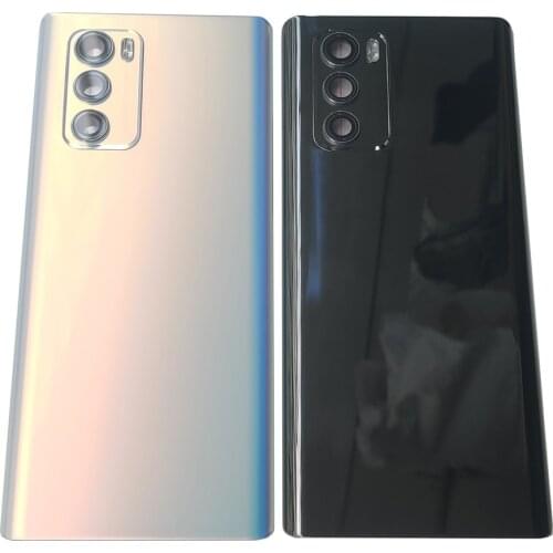 LM-F100 Original Back Glass Cover For LG Wing 5G , Back Door Replacement Hard Battery Case, Rear Housing Cover LMF100N